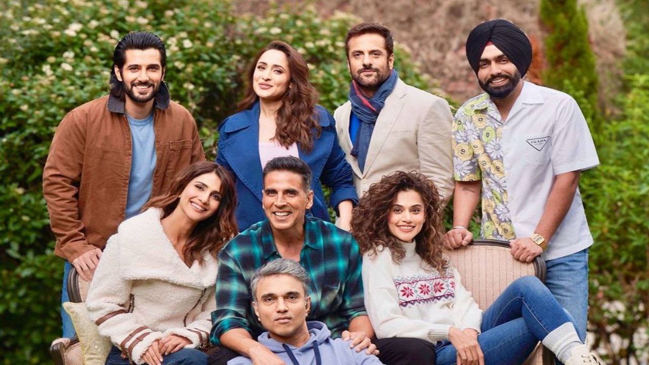 Khel Khel Mein EXCLUSIVE: Vaani Kapoor, Aditya Seal hail Akshay Kumar’s knack for comedy; Ammy Virk, Pragya Jaiswal reveal why this genre is ‘tough’