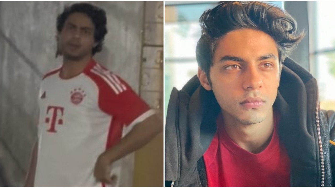 Shah Rukh Khan’s son Aryan looks dashing as he makes his way into football ground; WATCH