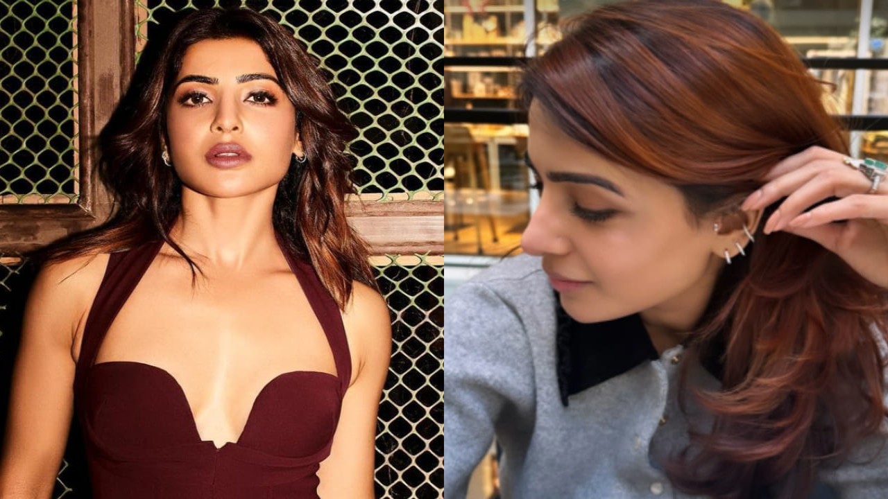 Samantha Ruth Prabhu shows off her 'stacking obsession' with elegant jewelry in a cozy cafe; see PHOTO