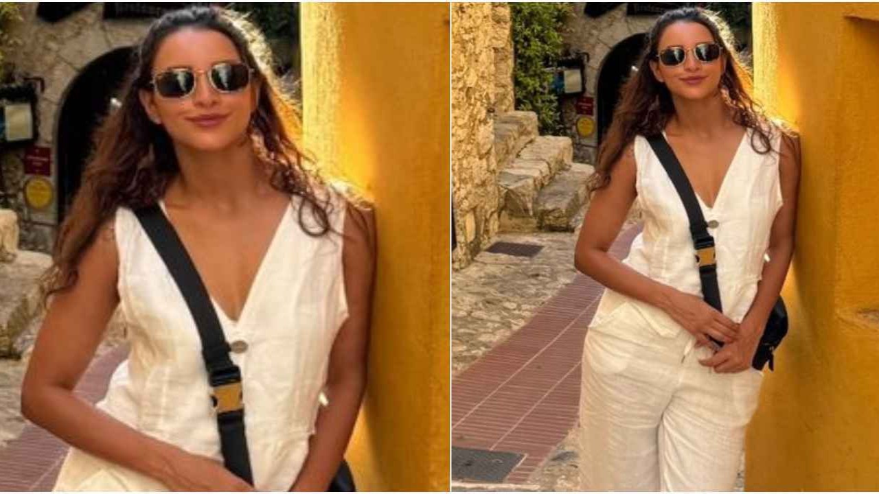 Triptii Dimri stuns in minimalistic white vest and baggy pants outfit (PC: Triptii Dimri Instagram)