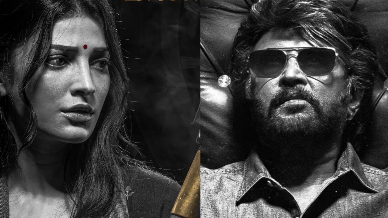 Coolie: Makers of Rajinikanth and Lokesh Kanagaraj action-thriller unveils first look of Shruti Haasan as Preethi