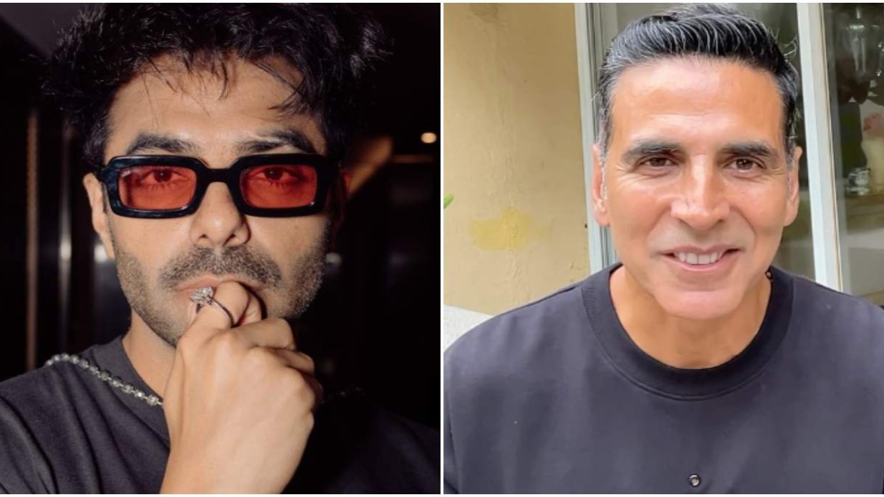 Aparshakti Khurana and Akshay Kumar