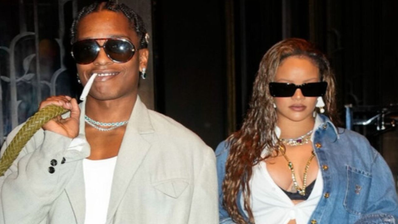 Rihanna and A$AP Rocky - Getty Images 