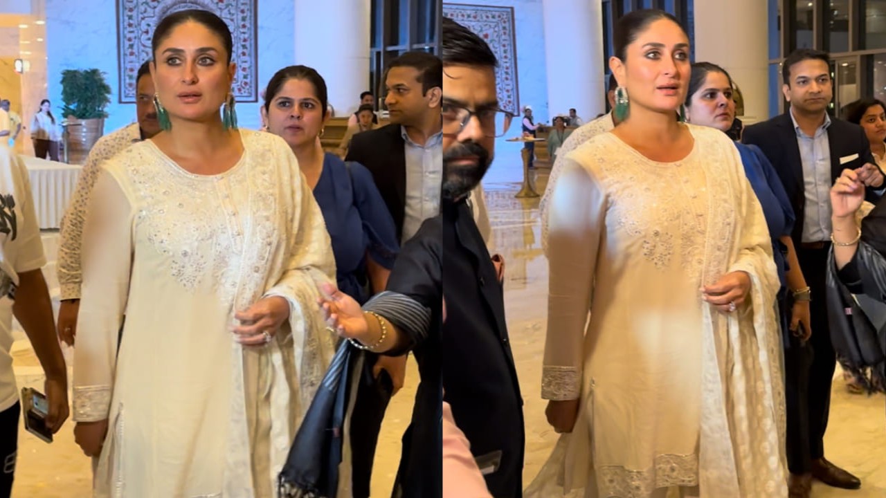 Kareena Kapoor in white suit 