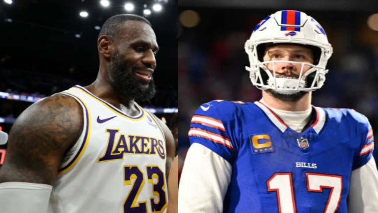 LeBron James Shares Honest Opinion on Josh Allen Being Voted Most Overrated Quarterback in NFL:  'Who Cares'