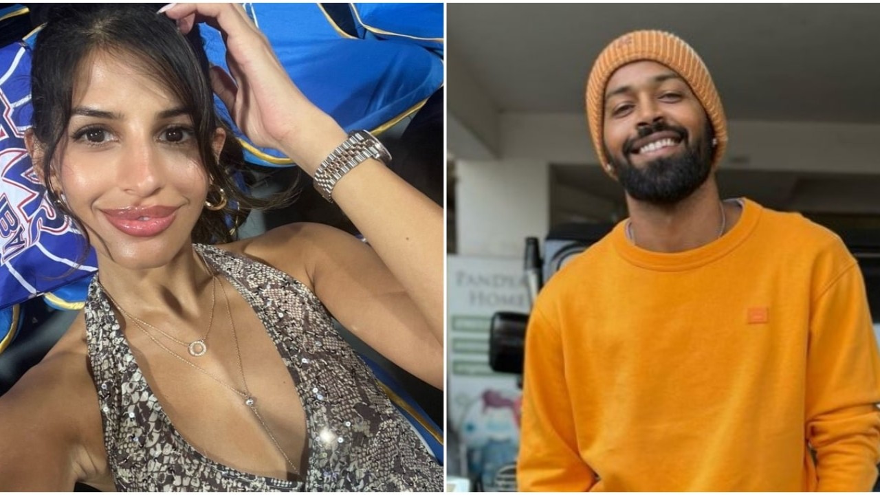 Hardik Pandya's rumored girlfriend Jasmin Walia's PIC with Mumbai Indians flag goes VIRAL