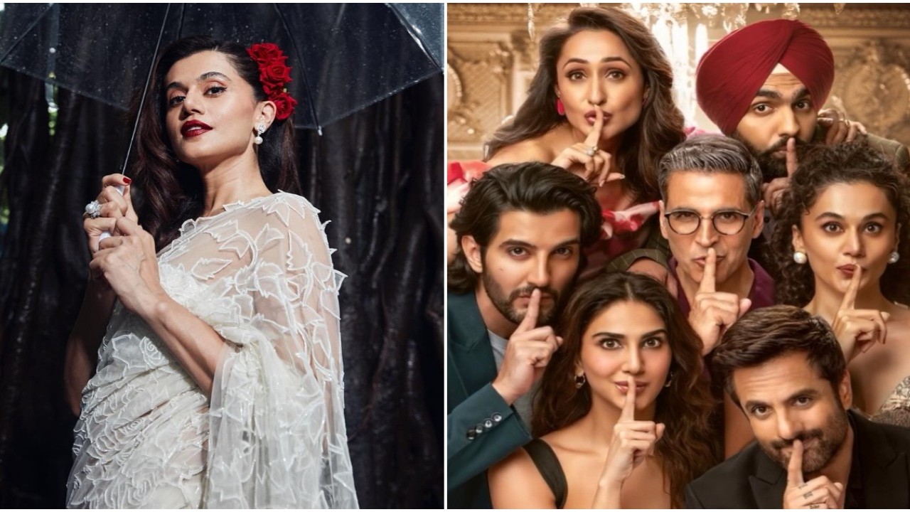 Taapsee Pannu reacts to Phir Aayi Hasseen Dillruba and Khel Khel Mein releasing back-to-back: 'I had planned two films a year, but...'