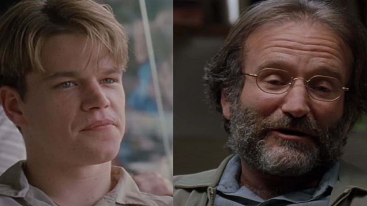 Matt Damon and Robin Williams (Image via YouTube/Miramax)