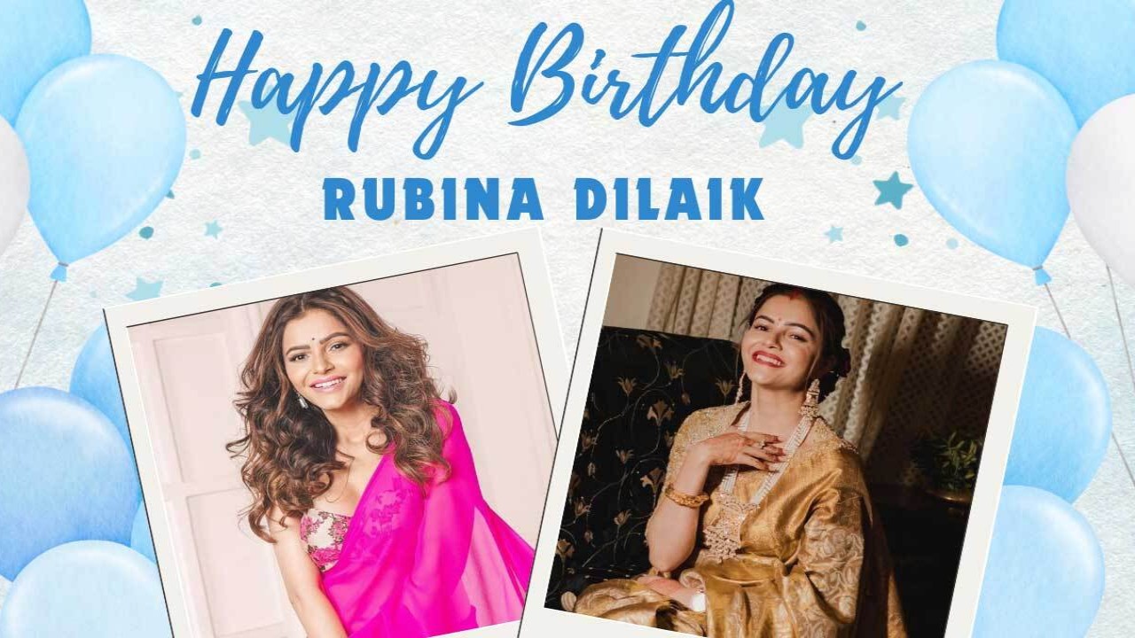 On Rubina Dilaik’s birthday, we celebrate the evolution of her sari style; from classic to contemporary