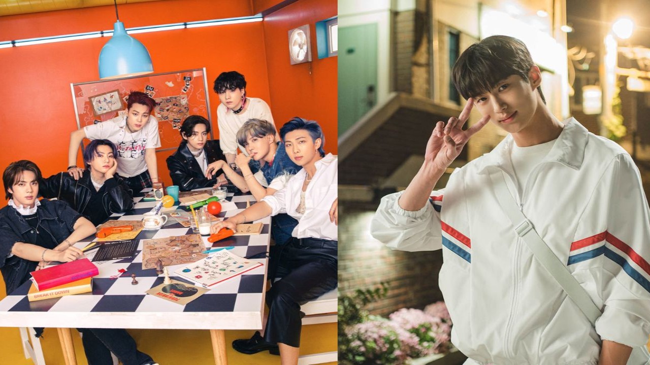 BTS (Image Credits- BIGHIT MUSIC), Byeon Woo Seok (Image  Credits- tvN)