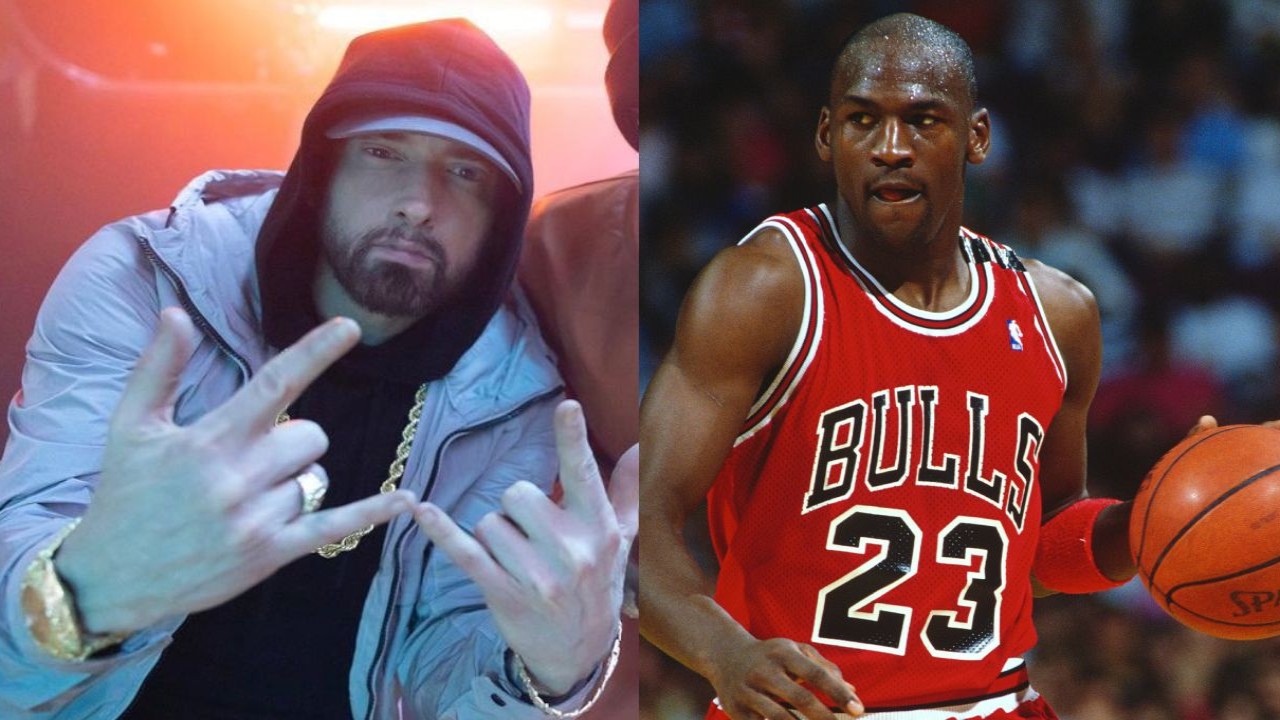 When Eminem Invited Michael Jordan to Detroit So He Could Dunk on Him and It Got Really Awkward