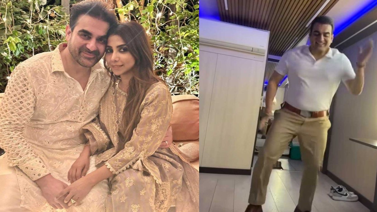 Arbaaz Khan's wife Sshura Khan drops dance video of hubby on his birthday; 'From your dimples to wrinkles I will be there with you'