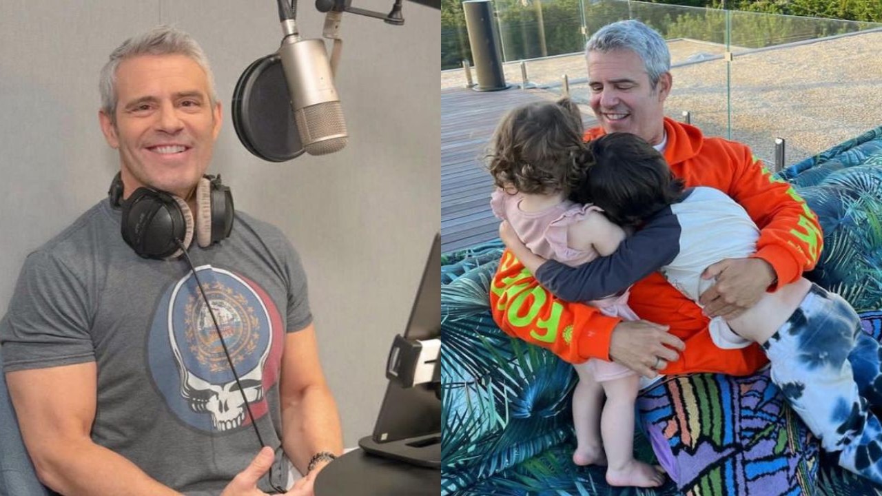 Andy Cohen and his children (CC: Instagram)