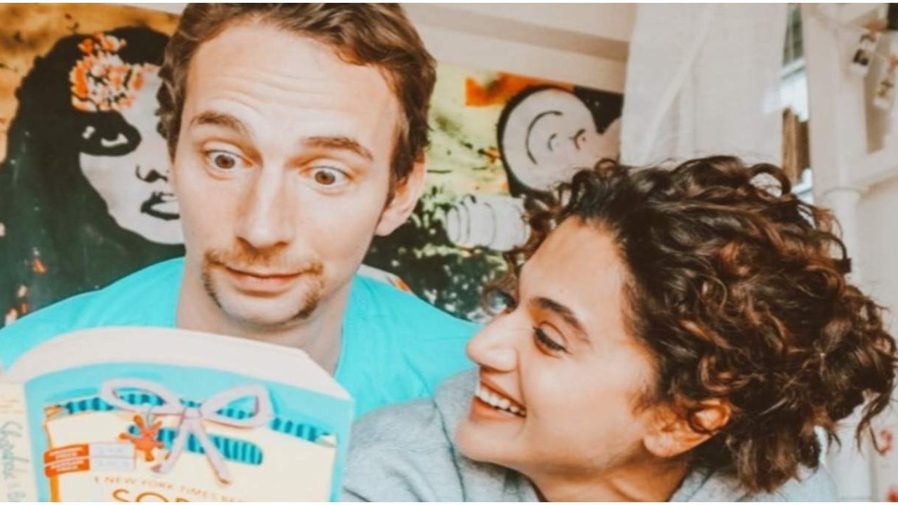 Taapsee Pannu and Mathias Boe