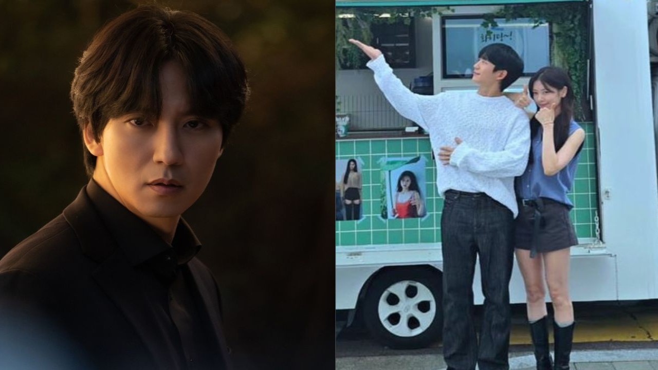 Kim Nam Gil cheers on Jung Hae In and Jung So Min by sending coffee truck to Love Next Door set; PIC