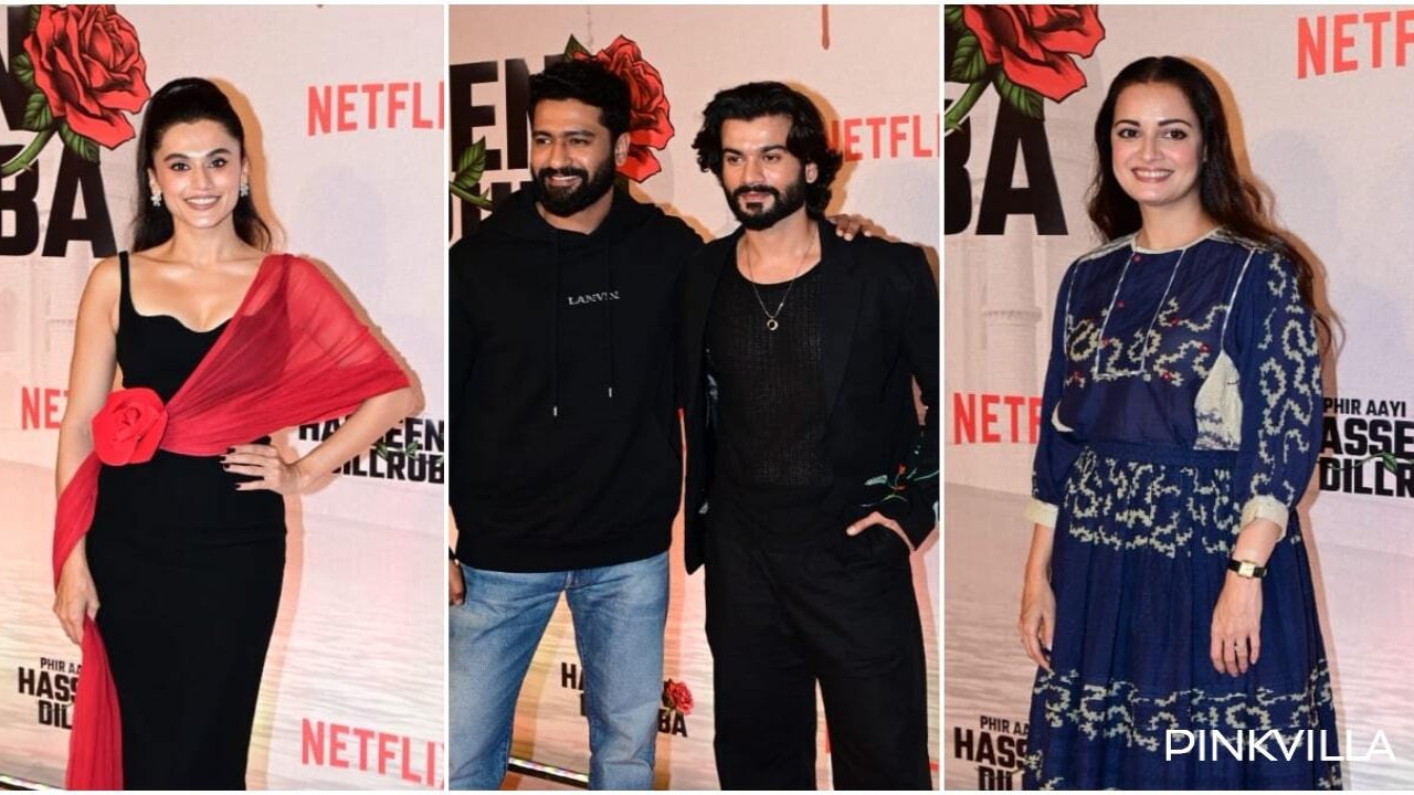 Phir Aayi Hasseen Dillruba Screening: Vicky Kaushal arrives with parents to watch brother Sunny's film; joins Taapsee Pannu, Vikrant Massey, Dia Mirza and others