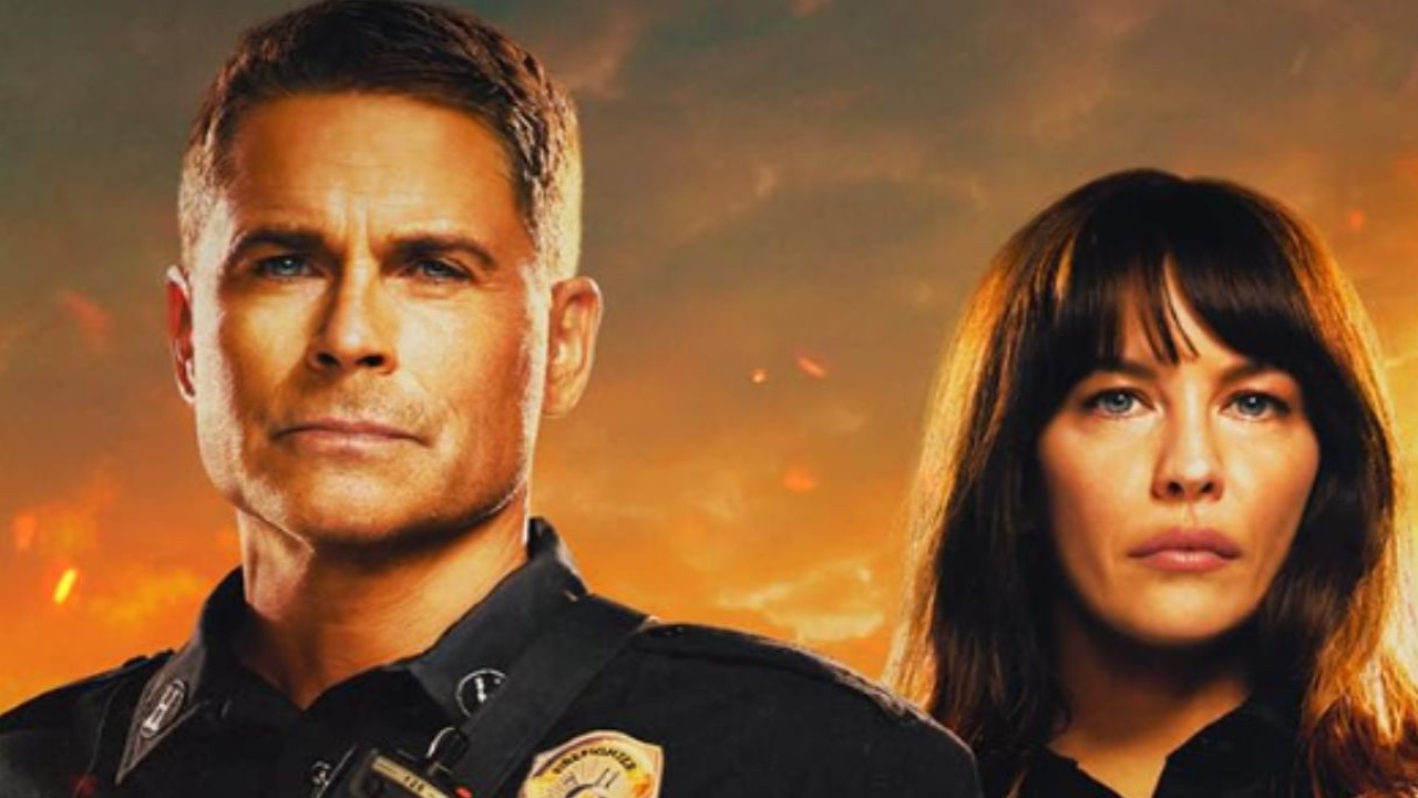 Rob Lowe and Liv Tyler in 9-1-1: Lone Star (2020) via IMDB