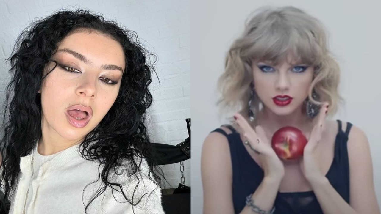 Instagram/@charli_xcx/YouTube/Taylor Swift