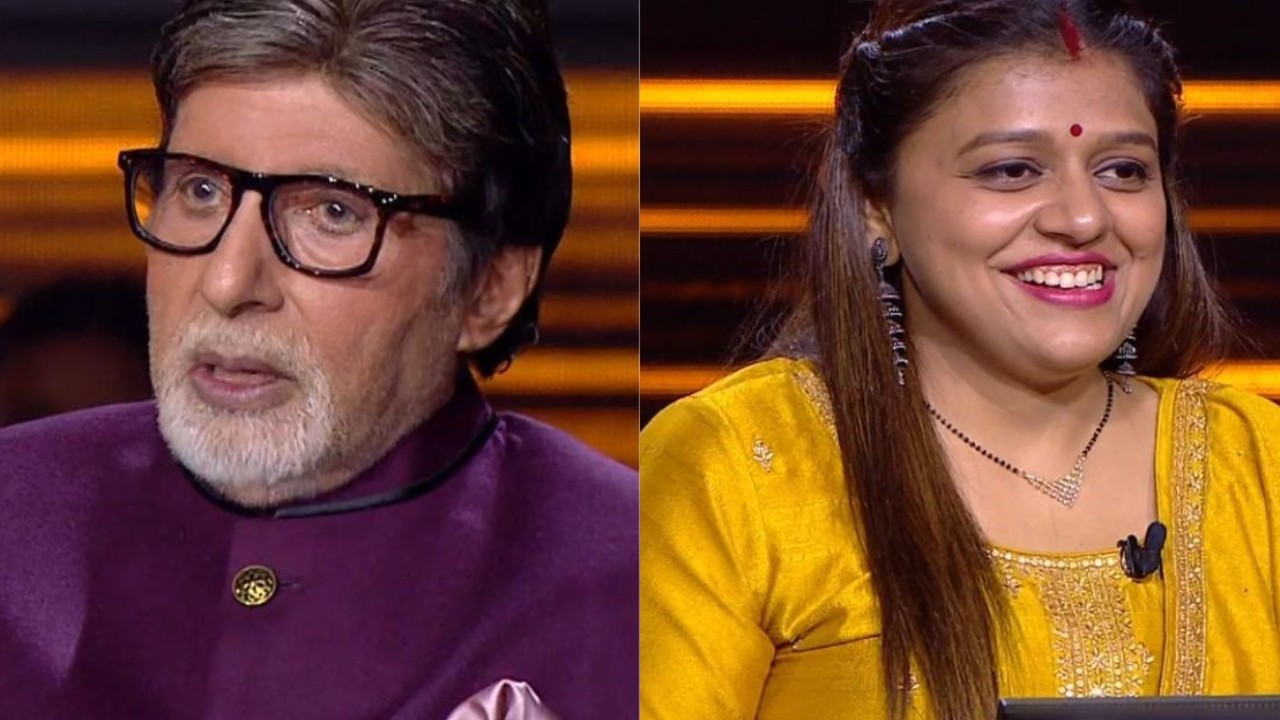 Kaun Banega Crorepati 16: Amitabh Bachchan blushes as contestant Kajol Ved asks about his visits to South Campus, Delhi: 'Shadi shuda hai poll khulega..'