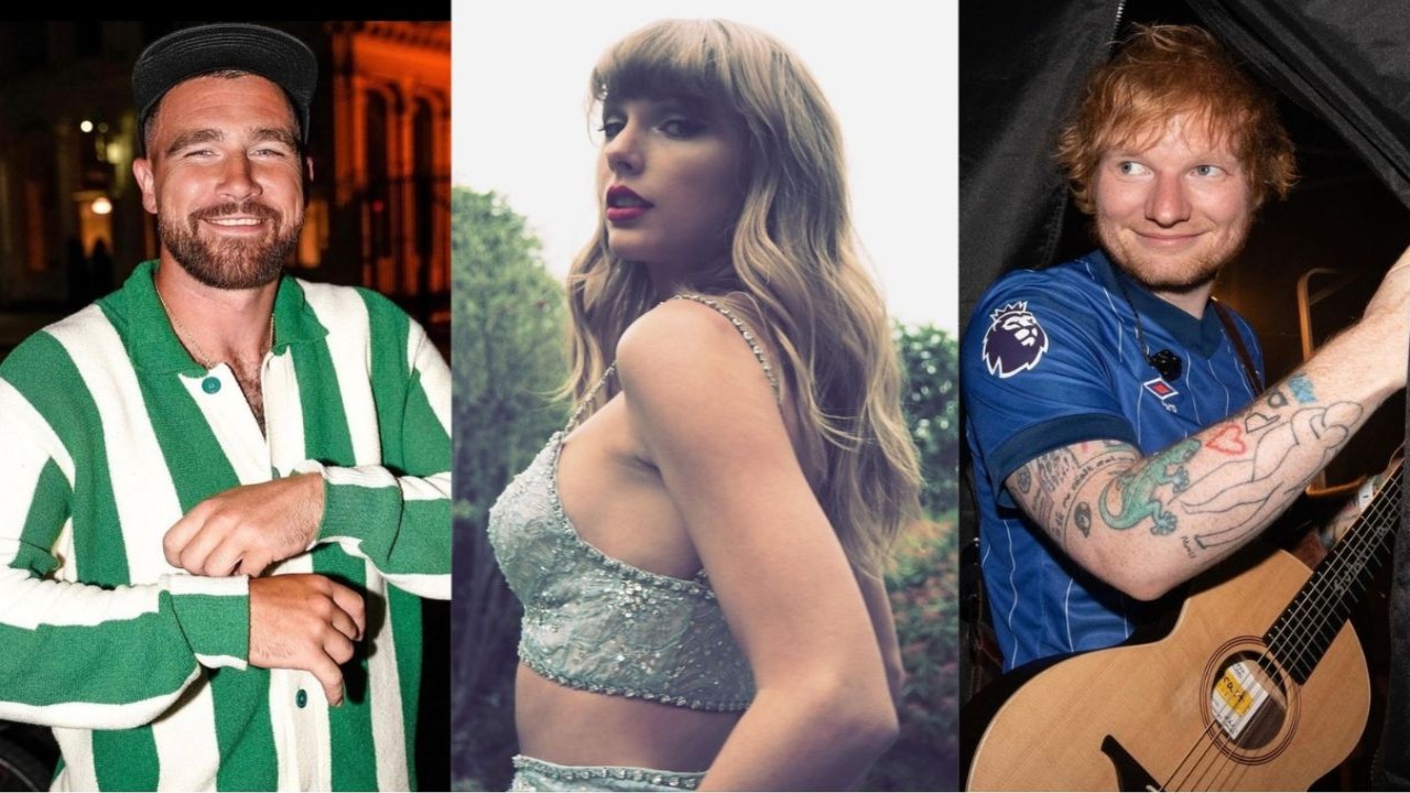 Fans Believe Taylor Swift Made Travis Kelce Anniversary Reference With Ed Sheeran