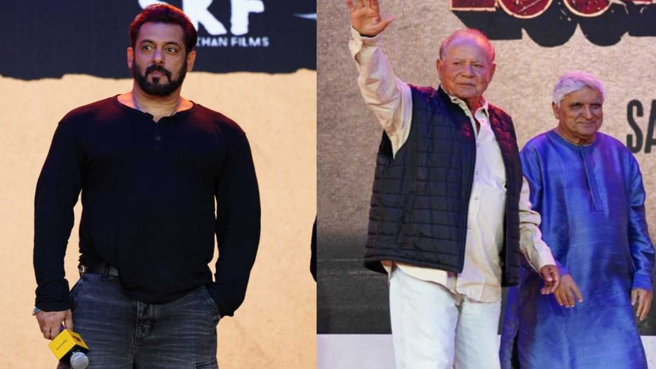 Salman Khan quips Manoj Kumar is 'taking away' writing credit of Kranti from Salim Khan and Javed Akhtar; latter says THIS