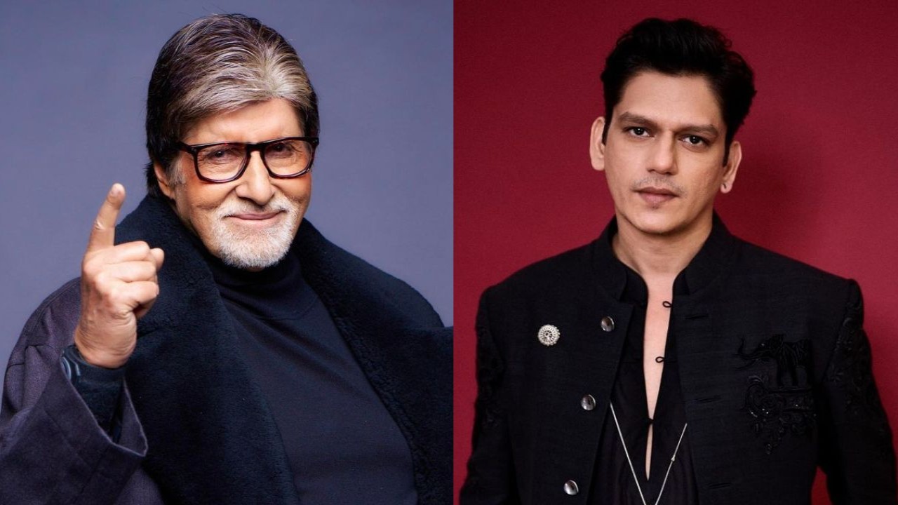 Amitabh Bachchan and Vijay Varma 