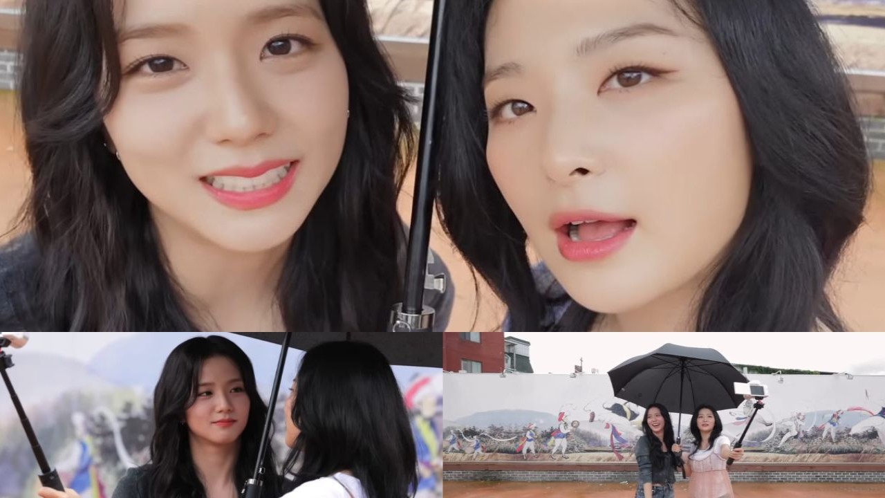 Jisoo and Seulgi (Image Credits- Seulgi's YouTube)