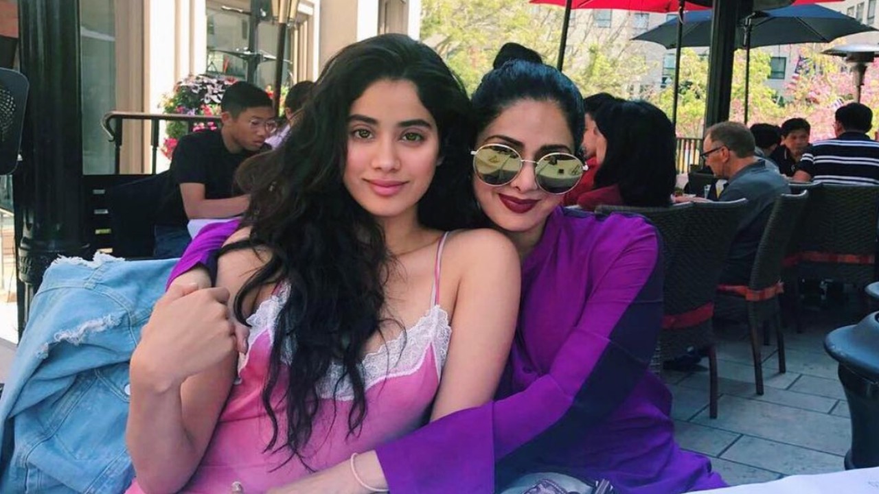 Janhvi Kapoor and Sridevi 