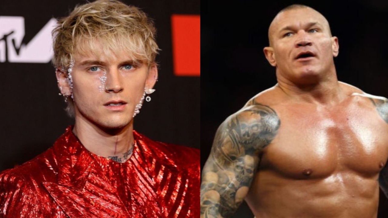 WWE star reacts to Machine Gun Kelly’s claim of a fight with Randy Orton: “If someone cursed him in the face…”