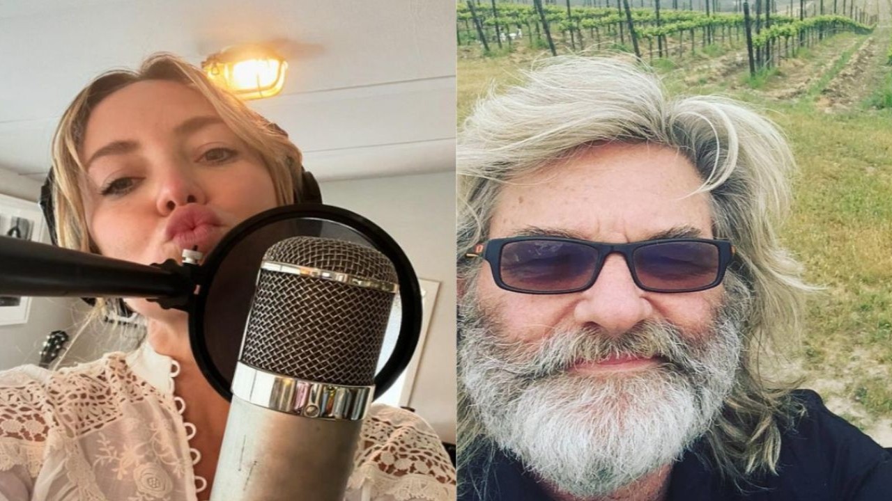 Kate Hudson and Kurt Russell ( Images via Instagram)