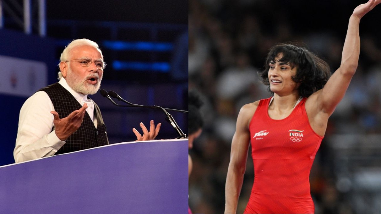 Indian PM Narendra Modi Asks IOA Chief to Protest Vinesh Phogat’s Disqualification From 2024 Paris Olympics