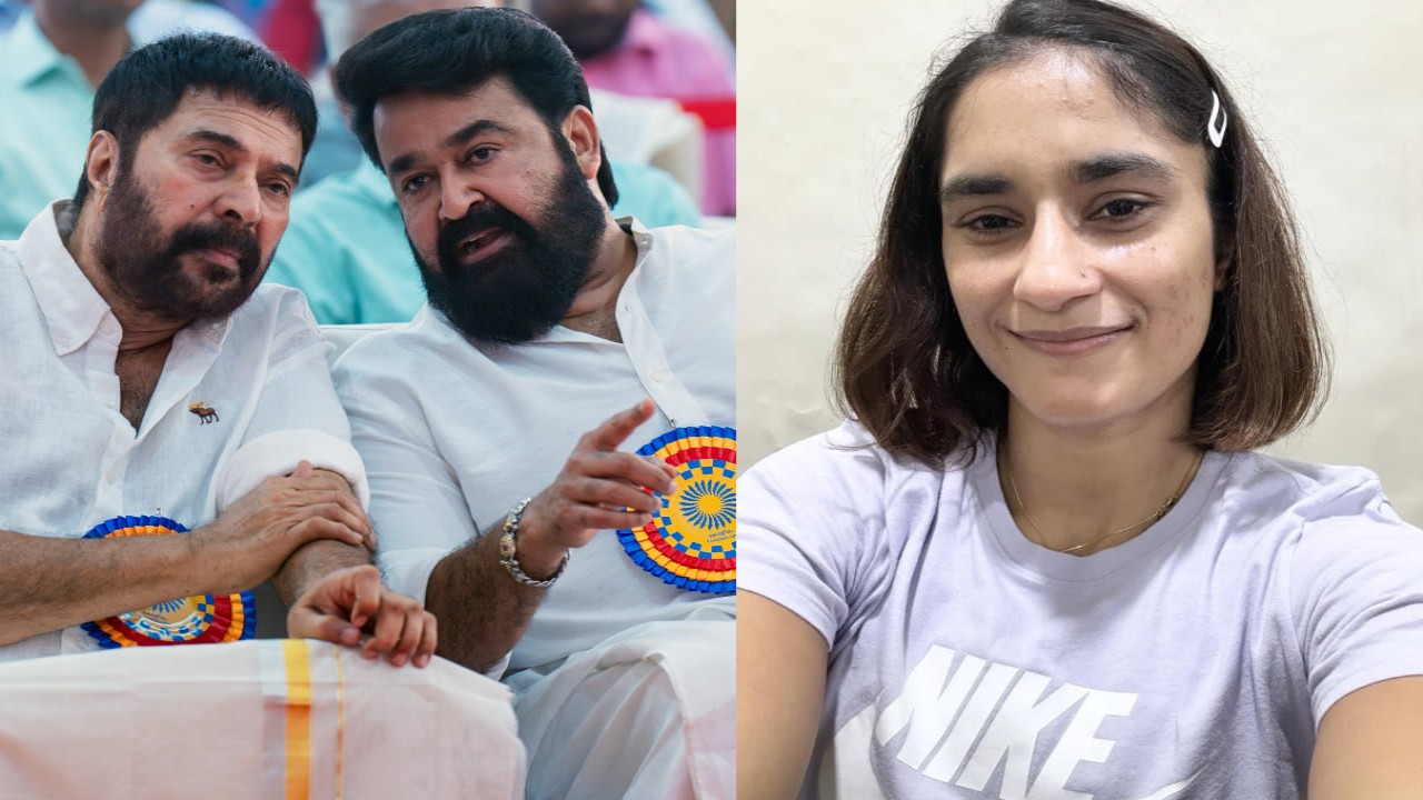 Mohanlal & Mammootty laud Vinesh Phogat after bitter exit from Paris Olympics 2024