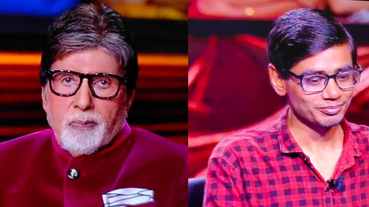 Kaun Banega Crorepati 16: Amitabh Bachchan asks Mitesh Nandu how he expresses his ek tarfa pyaar; contestant poetically says, 'Tum hoh mere..'