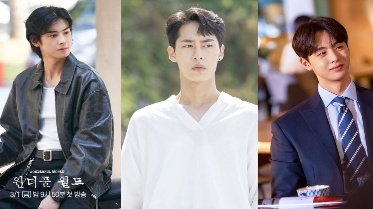 Cha Eun Woo, Lee Jae Wook, Kim Hyun Jin 