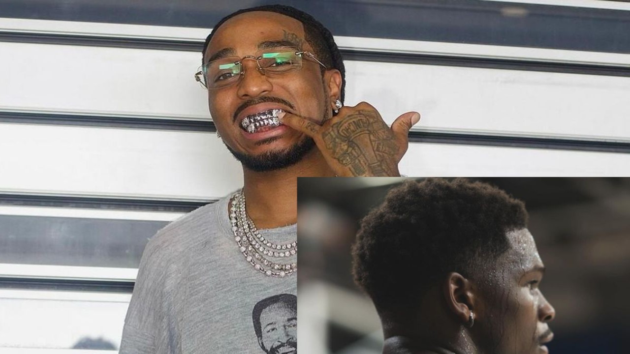 Quavo Had Priceless Reaction to Anthony Edwards Rapping Skills in Recent Video