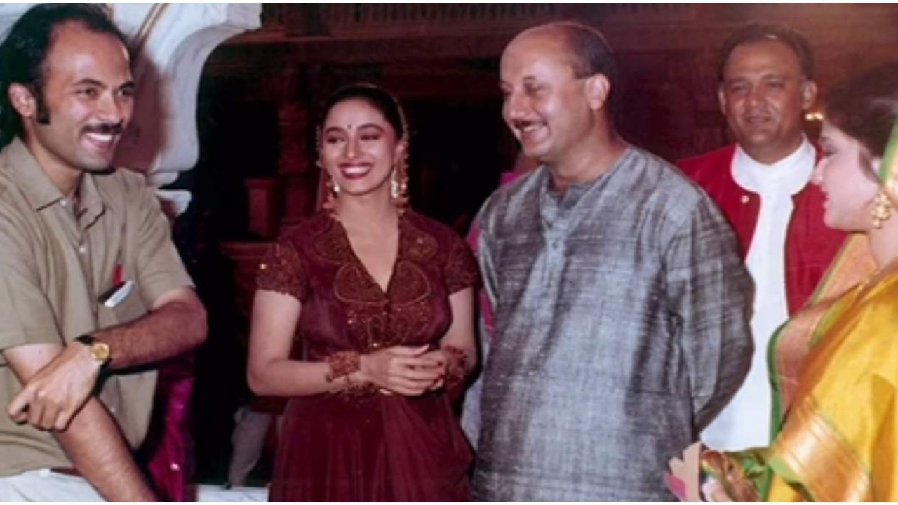 30 years of Hum Aapke Hain Koun: Anupam Kher shares nostalgic moments from sets ft. Salman Khan and Madhuri Dixit