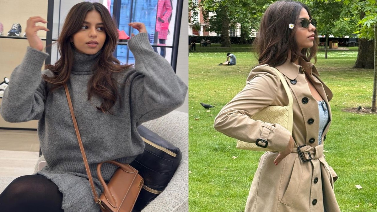 Suhana Khan’s 5 high-end mini handbags that are all things classy and luxury