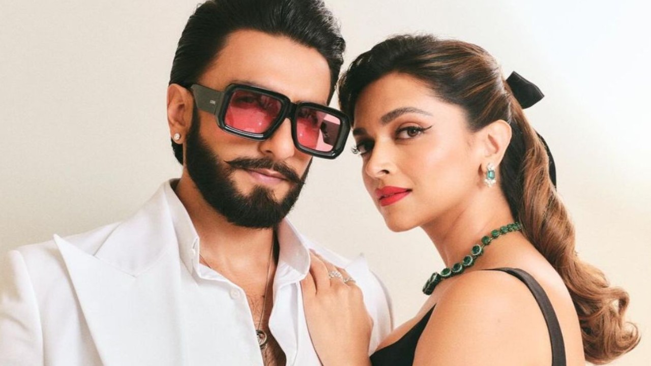 Ranveer Singh and Deepika Padukone 