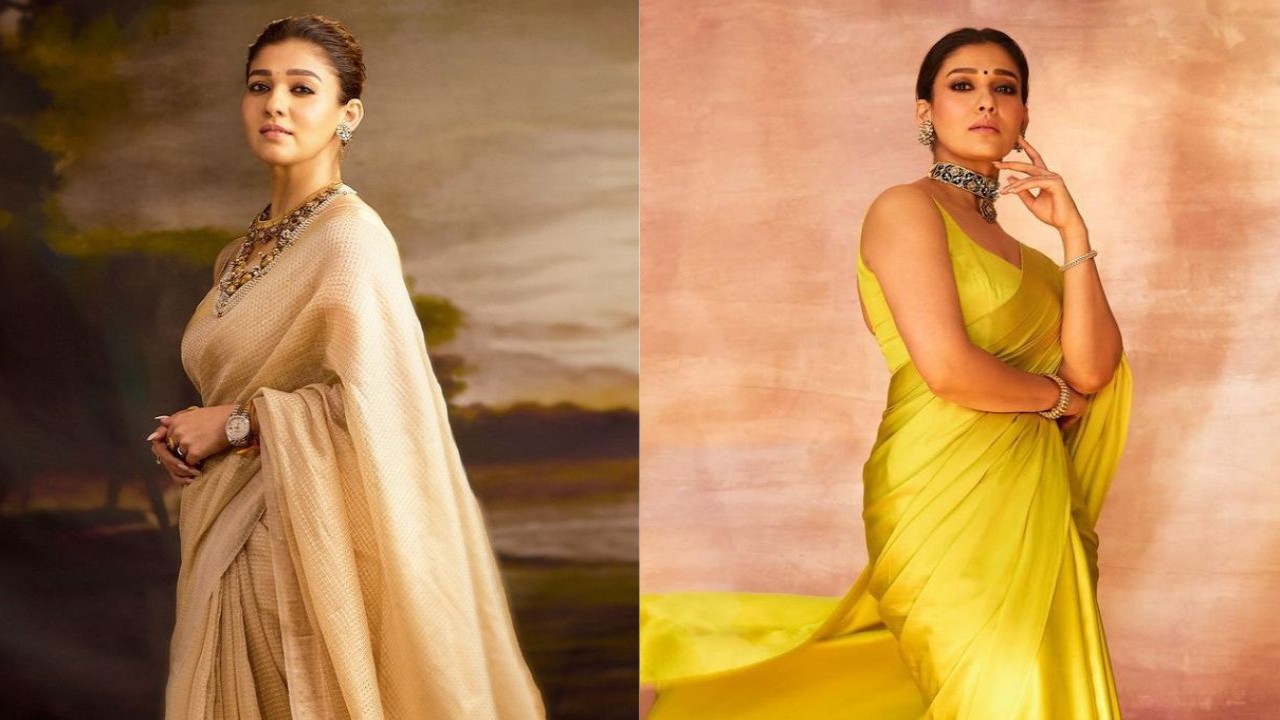 Nayanthara-inspired saree looks