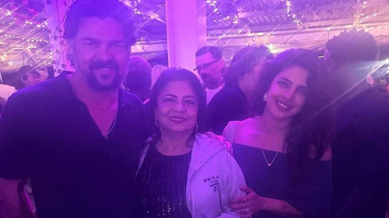 PICS: Priyanka Chopra, her mom Madhu Chopra 'had a blast' at The Bluff wrap-up party ft Karl Urban; actress drops heartfelt note