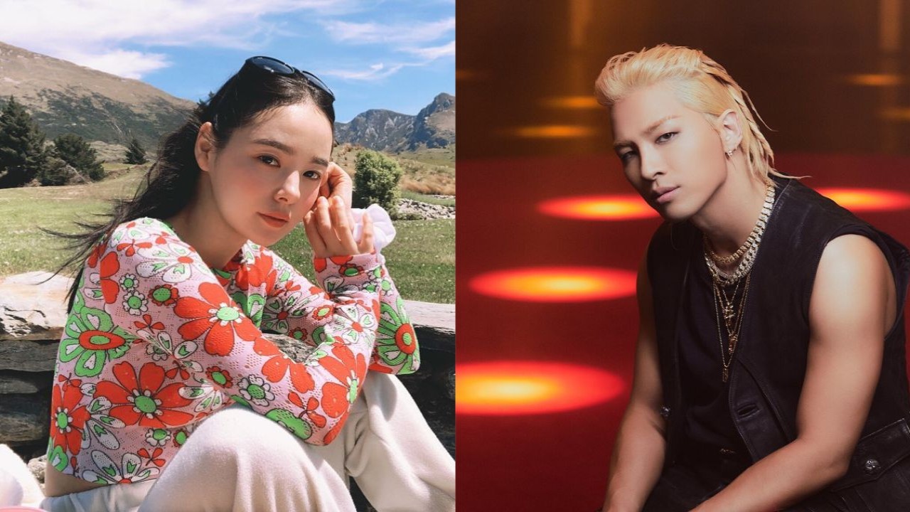 Min Hyo Rin, Taeyang: images from Min Hyo Rin's Instagram, THEBLACKLABEL