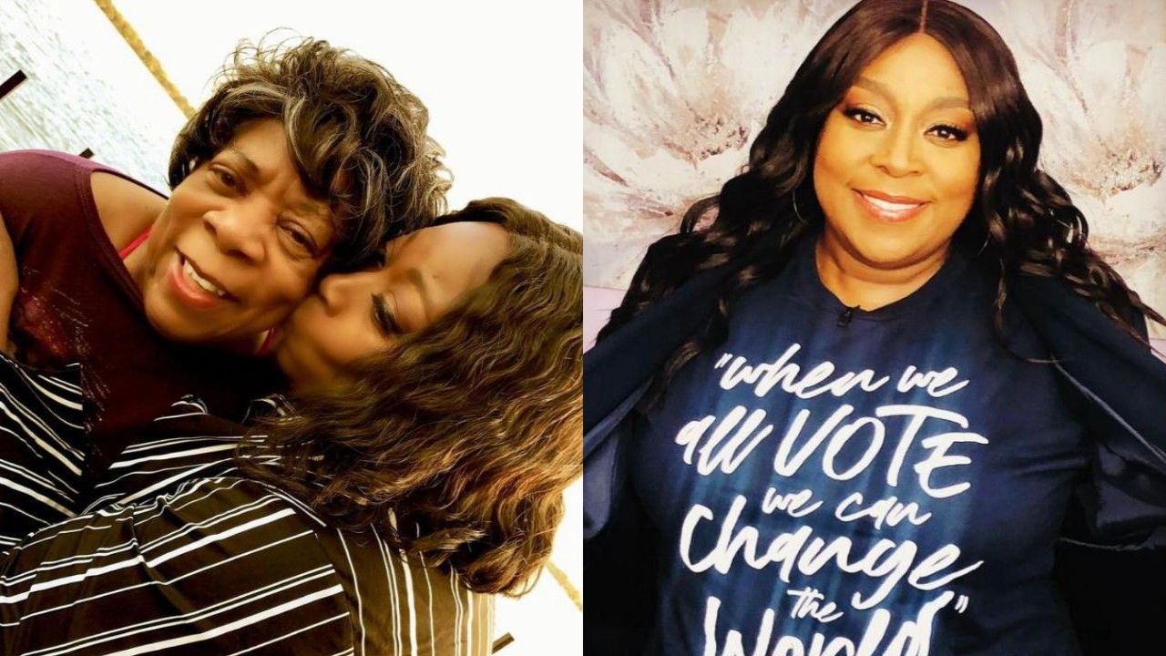 Loni Love with her mother Frances (CC: Instagram)