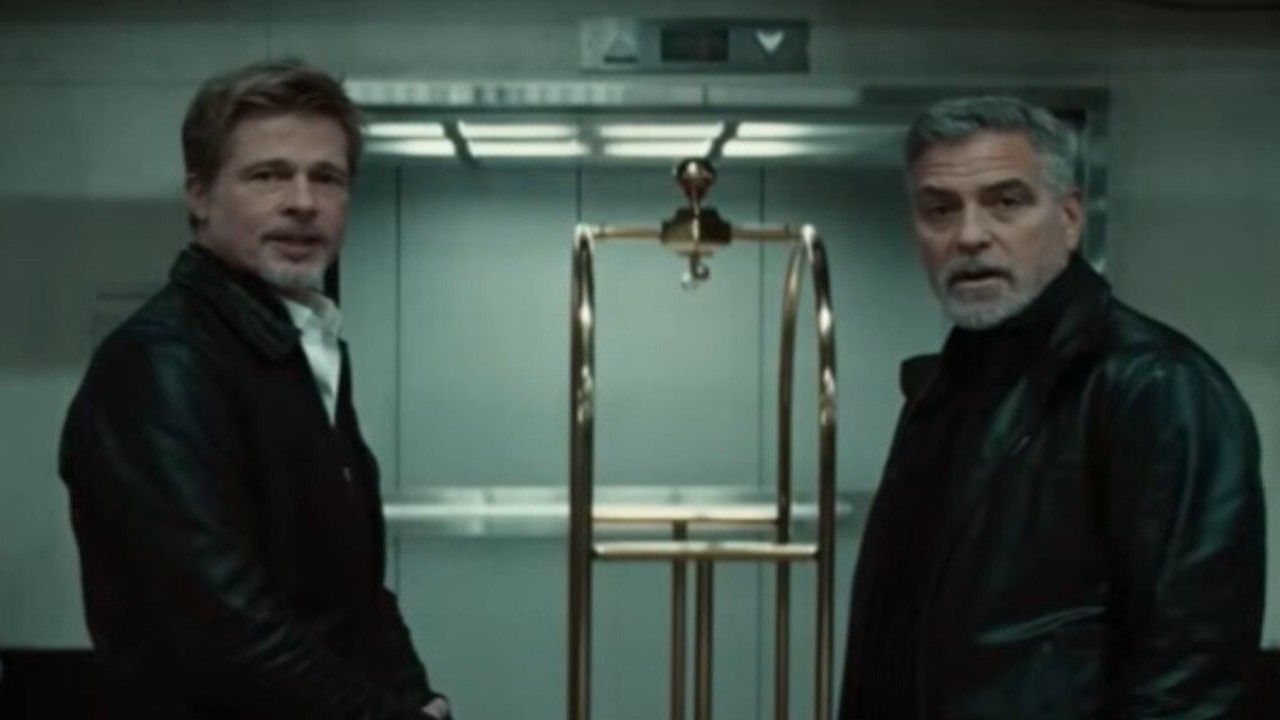 Brad Pitt and George Clooney (CC: Sony Pictures/YouTube)