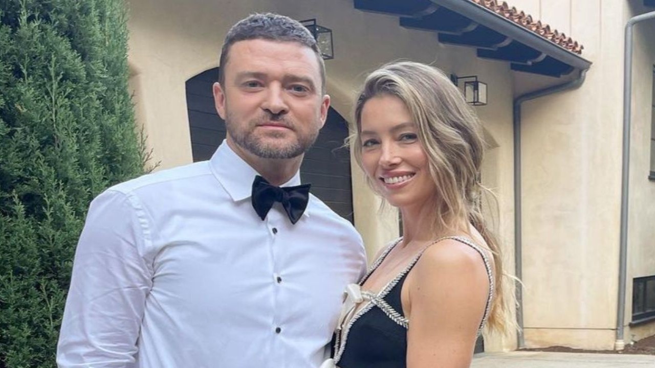 Justin Timberlake and Jessica Biel (Instagram/@justintimberlake)