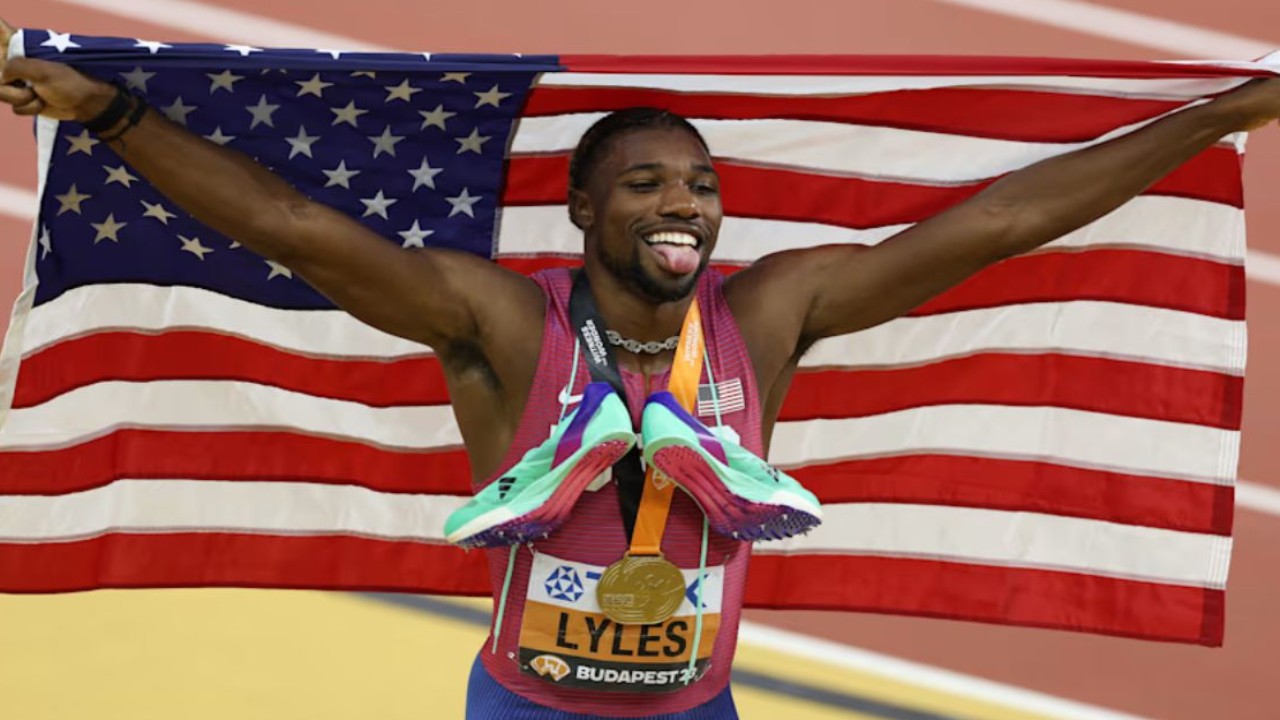 Noah Lyles Accused of Faking COVID at Paris Olympics by Former NBA Star