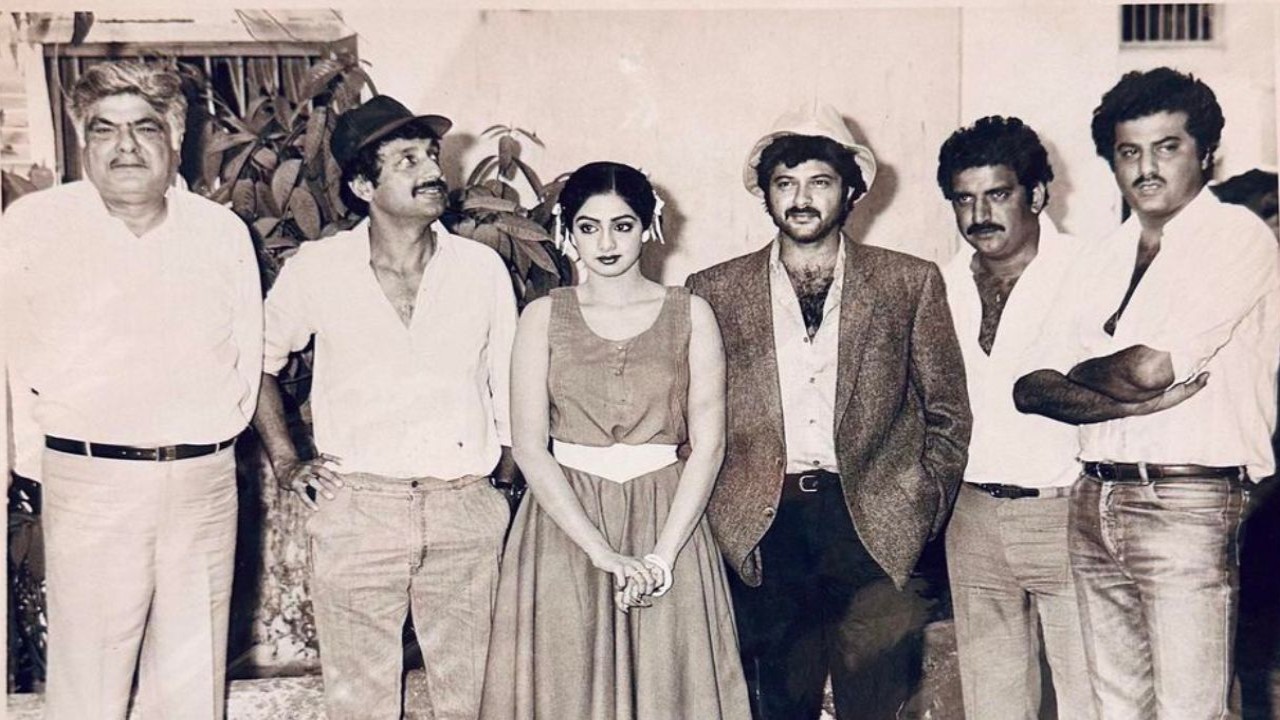 Sridevi, Anil Kapoor’s black and white THROWBACK PIC from Mr India shoot will remind you of good old days; fans demand sequel with Ranveer Singh