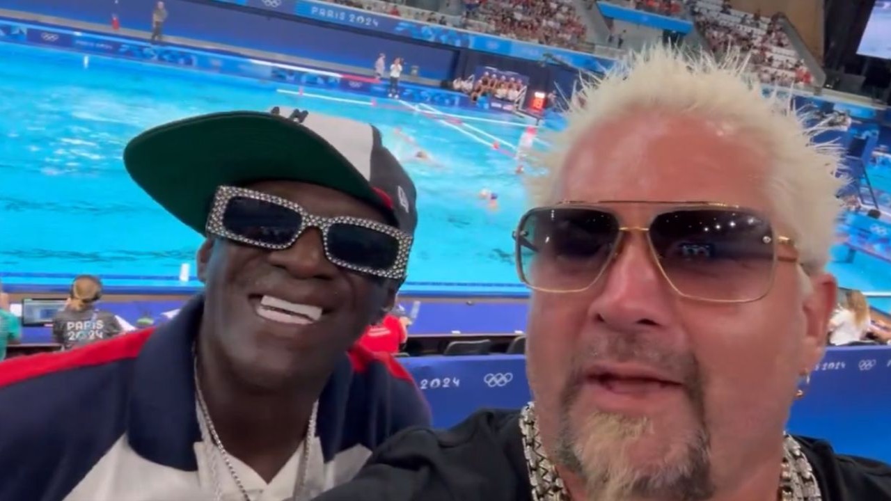 Guy Fieri joins Flavor Flav at the Olympics 2024 