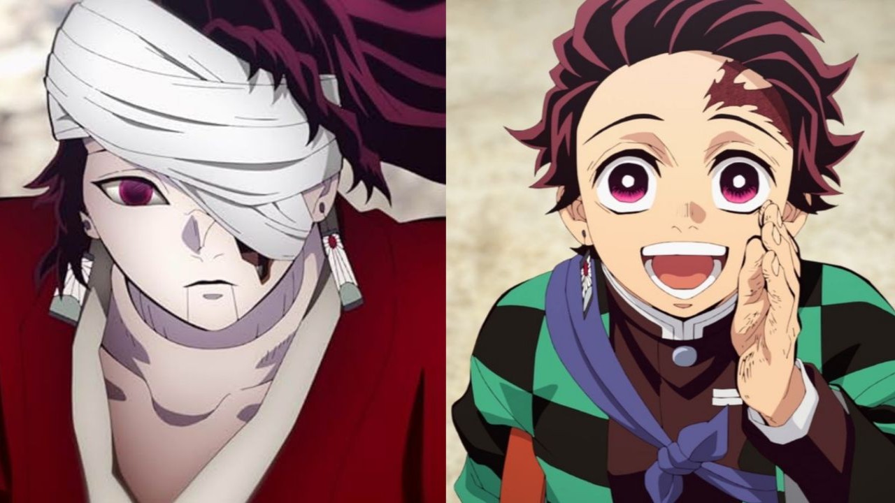 Yoriichi Tsugikuni and Tanjiro Kamado in Demon Slayer; Image Credit: IMDb