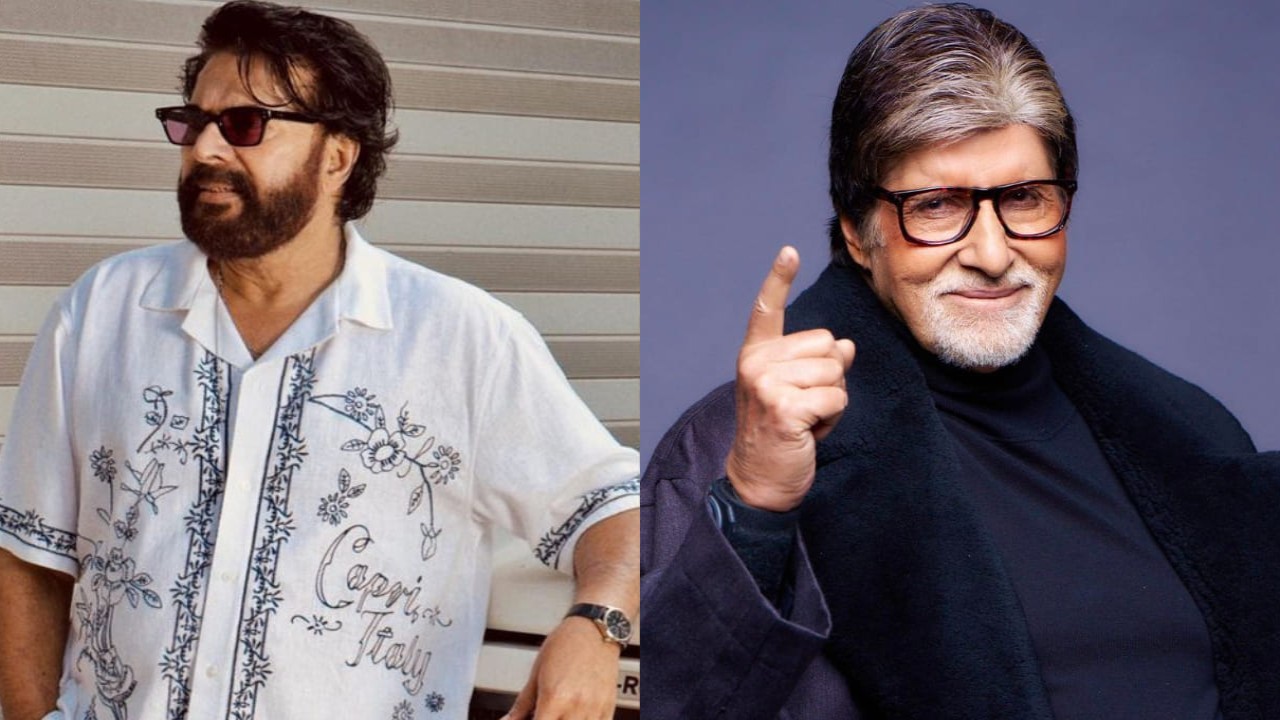 Throwback: When Mammootty shared a blast from the past picture alongside Amitabh Bachchan