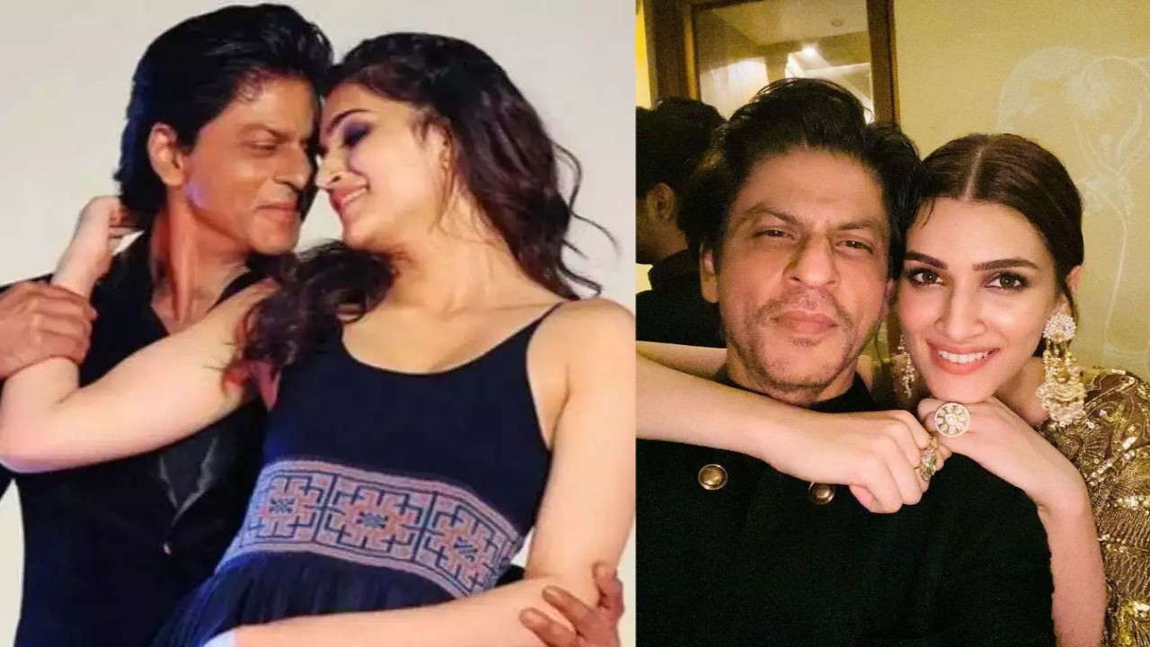 Kriti Sanon says she 'loves' Shah Rukh Khan; 'He is one of those few people who you are...'